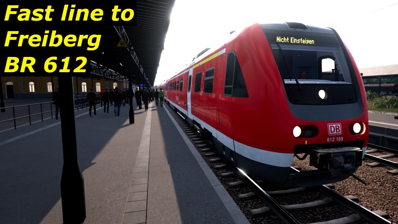 Fast Line to Freiberg - BR 612 || Tharandter Rampe: Dresden - Chemnitz Route