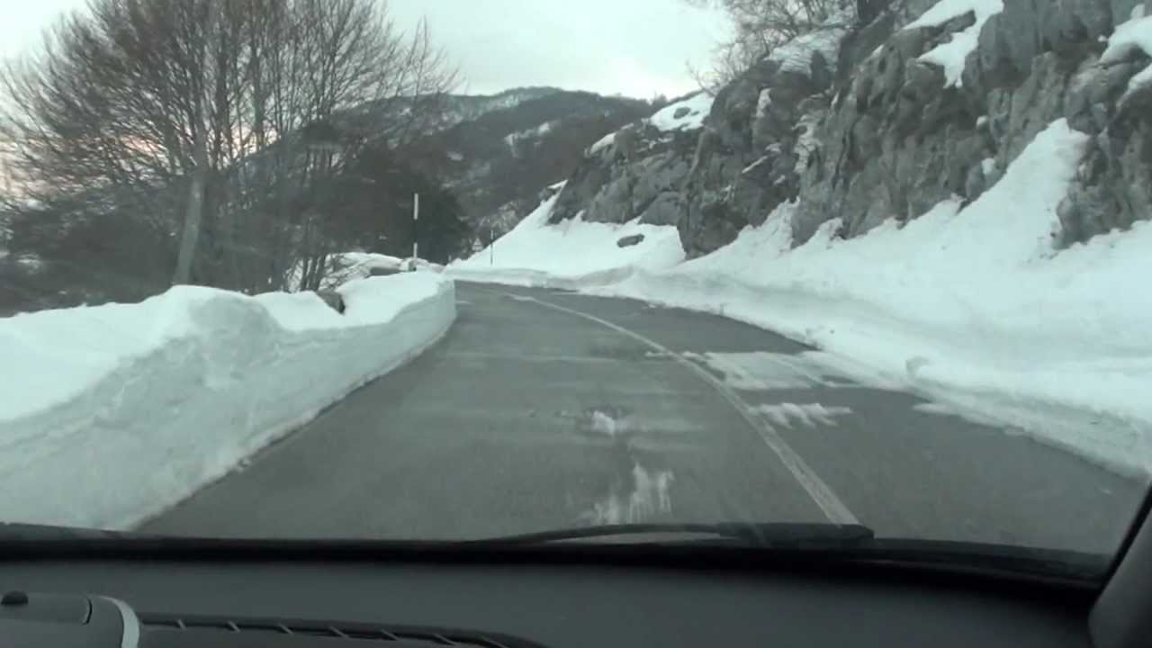 Dal bivio di Marsia direzione Colli di Monte Bove