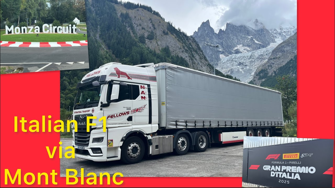 Italian F1 via Mont Blanc