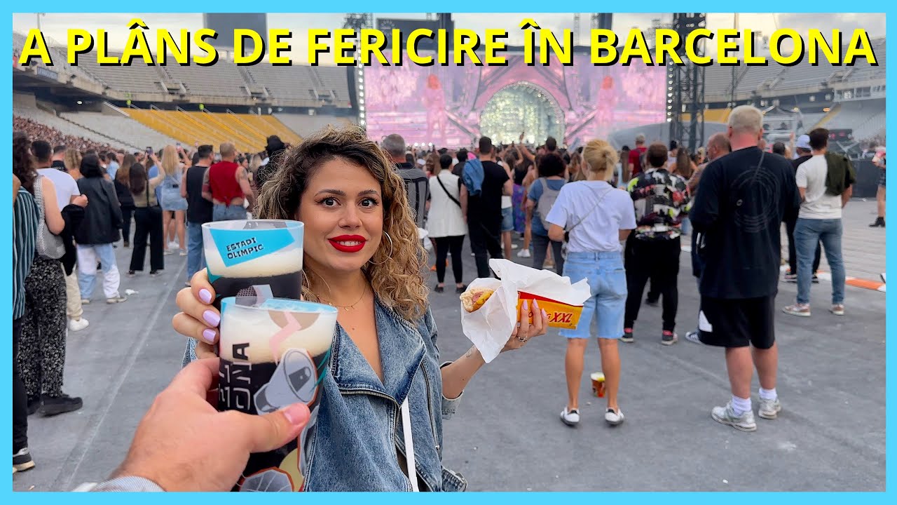 CU SOȚIA LA CONCERTUL BEYONCE DIN BARCELONA! A PLÂNS DE FERICIRE!