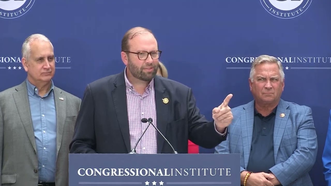 Chairman Jason Smith (R-MO) delivers remarks at a House Republicans Press Conference