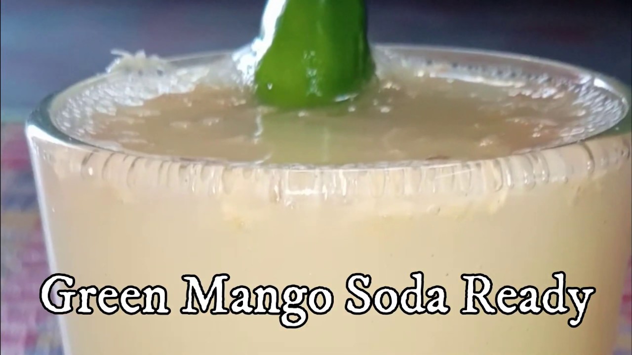 Green Mango Soda Juice | Vitamin A&C Healthy Drinks | Green Mango Juice Recipe