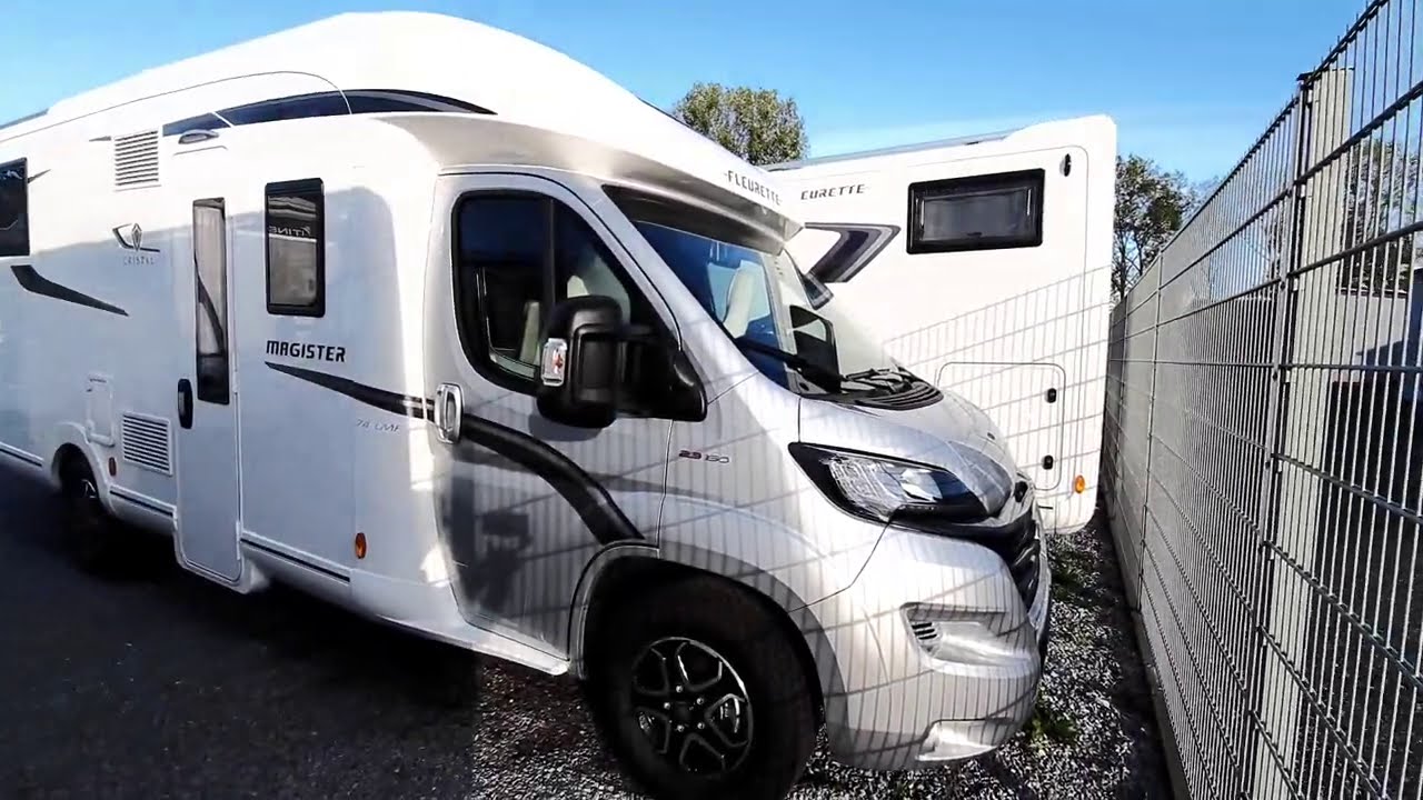 Florium Magister 74LMF. French motorhome with queen bed.  See description for details!