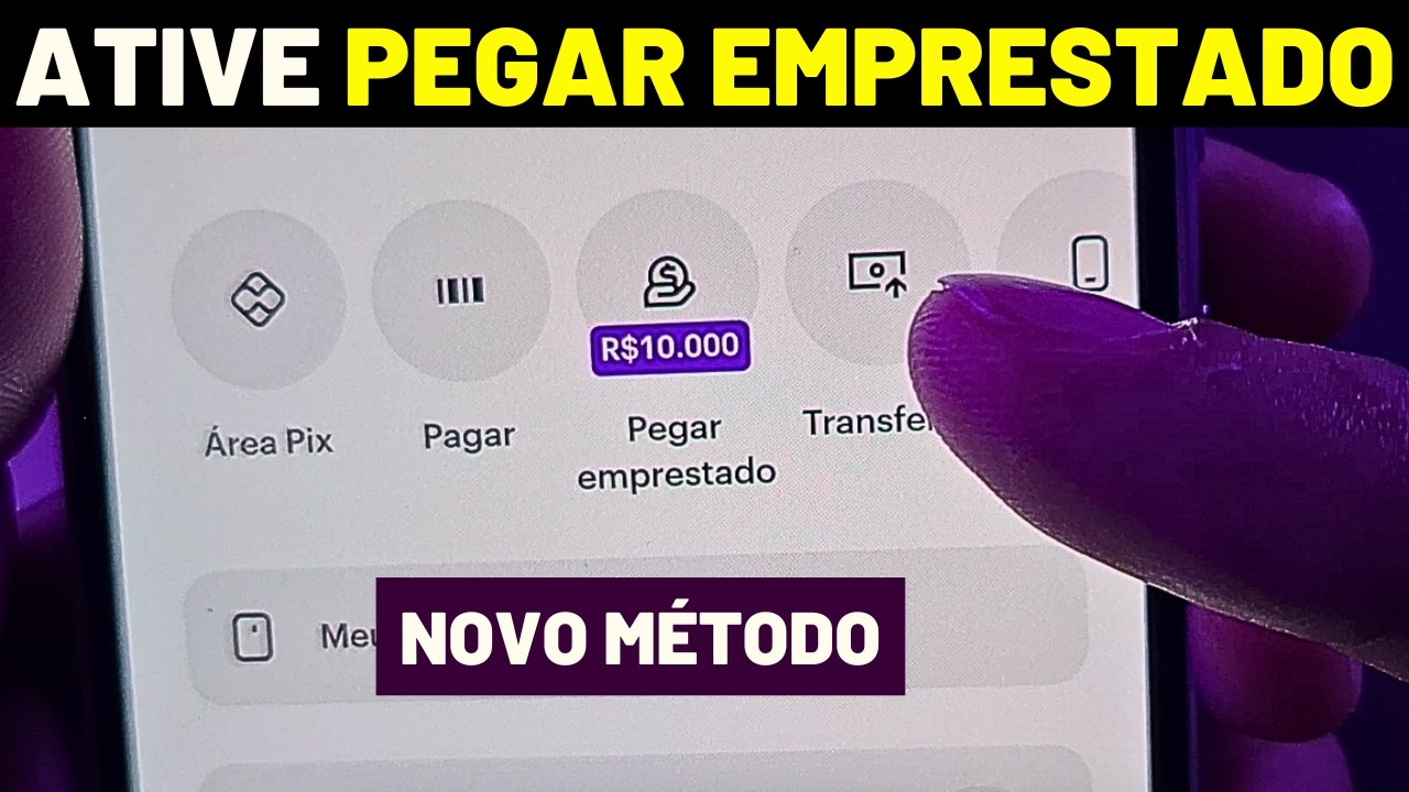 COMO FAZER EMPR&Eacute;STIMO NO NUBANK | LIBEROU R$10 MIL REAIS F&Aacute;CIL E R&Aacute;PIDO APROVOU NA HORA NEGATIVADO