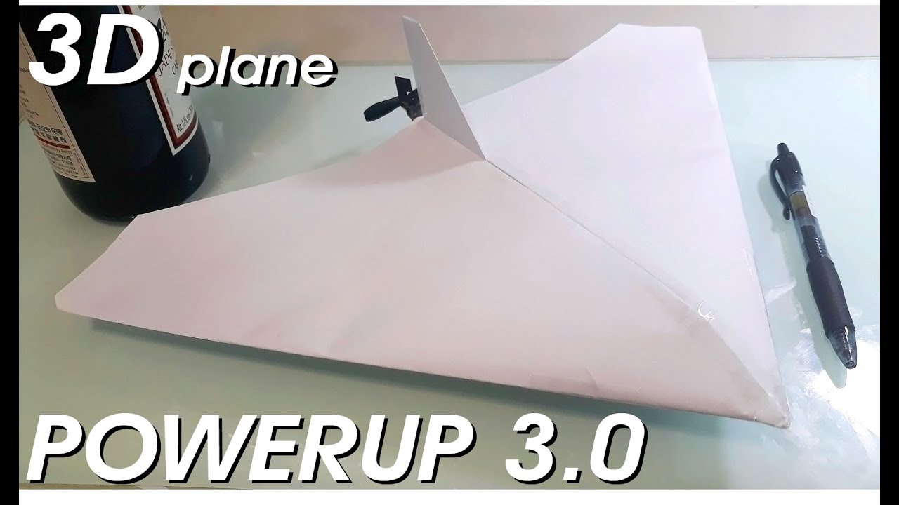 POWERUP 3.0 Remote Controlled With 3D Paperplane(Original)
