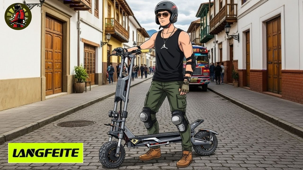 🛴⚡ Conoce Langfeite  Potencia y estilo sobre ruedas – Patinetas eléctricas que sorprenden 🚀🔋