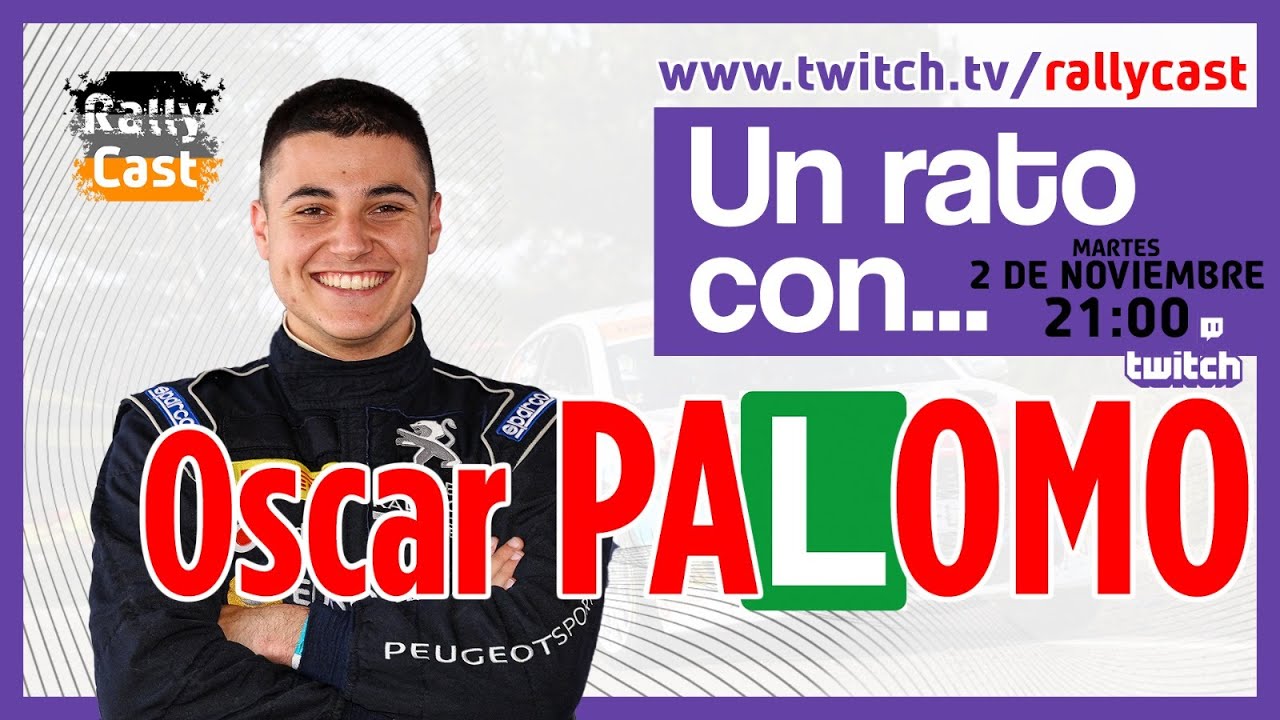 UN RATO CON OSCAR PALOMO || Charlando en RallyCast