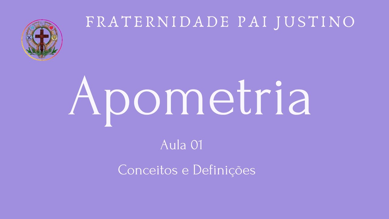 Curso de Apometria - Aula 01 - Conceitos e Defini&ccedil;&otilde;es