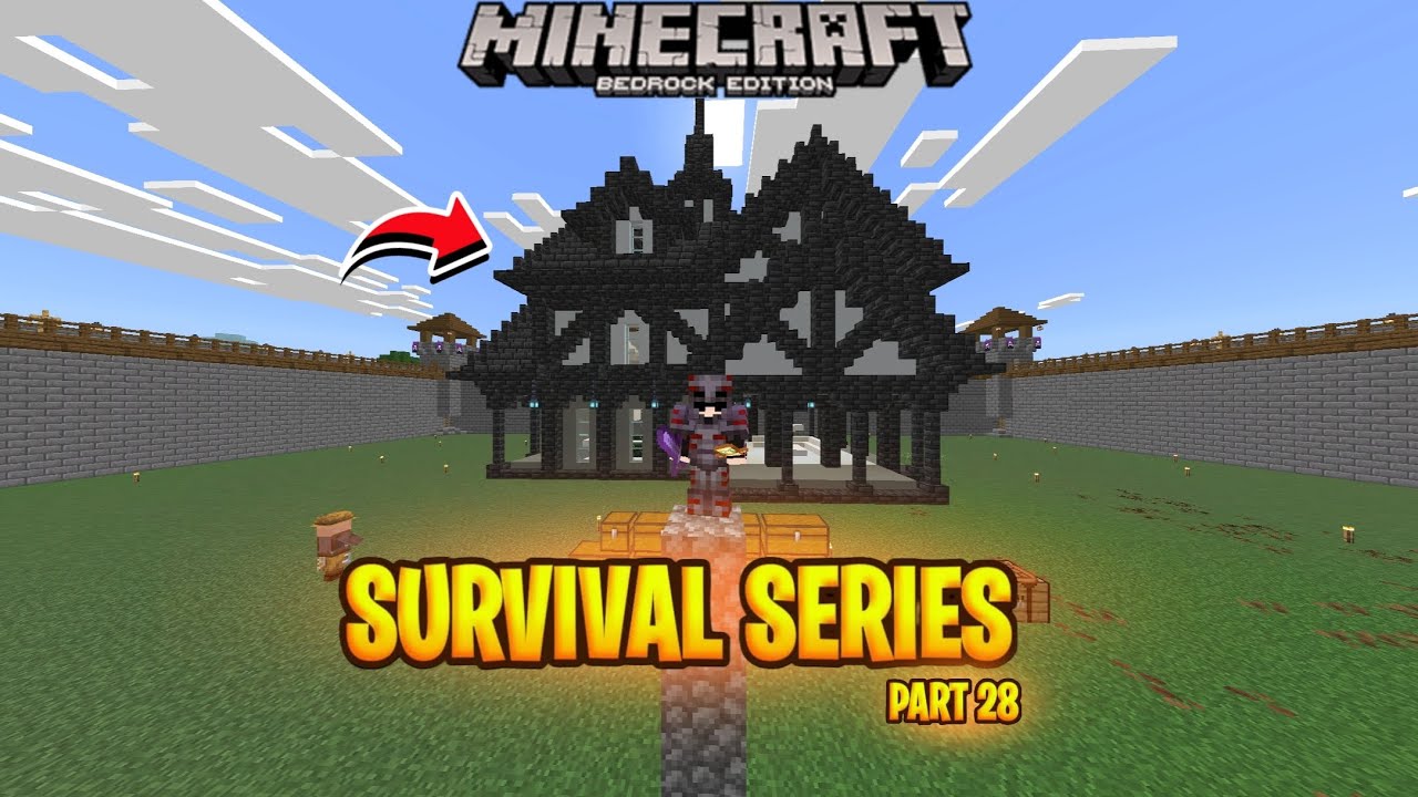 Finally I am not homeless 🏠😁 | Minecraft realms survival series Part-28🥳Tamil #minecraft 