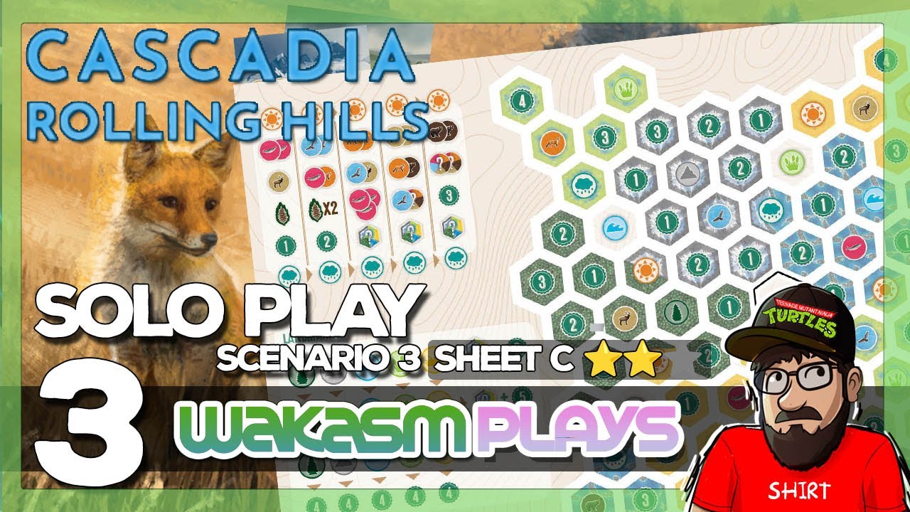 Cascadia Rolling Hills 🦊 | Palouse Map ⭐⭐☆ Solo Play - Scenario 3, Episode 3