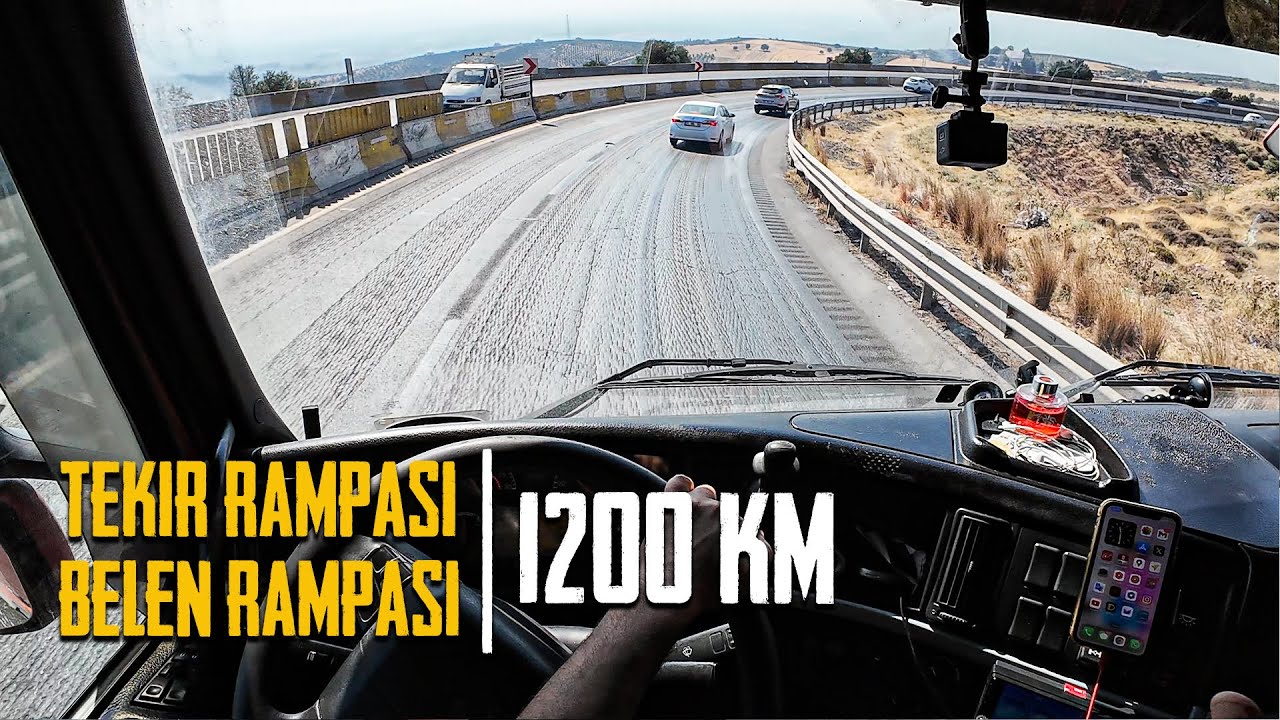 TIRLA İSTANBUL HATAY SEFERİ | YOLDA LASTİK PATLADI | MULTİCAMERA