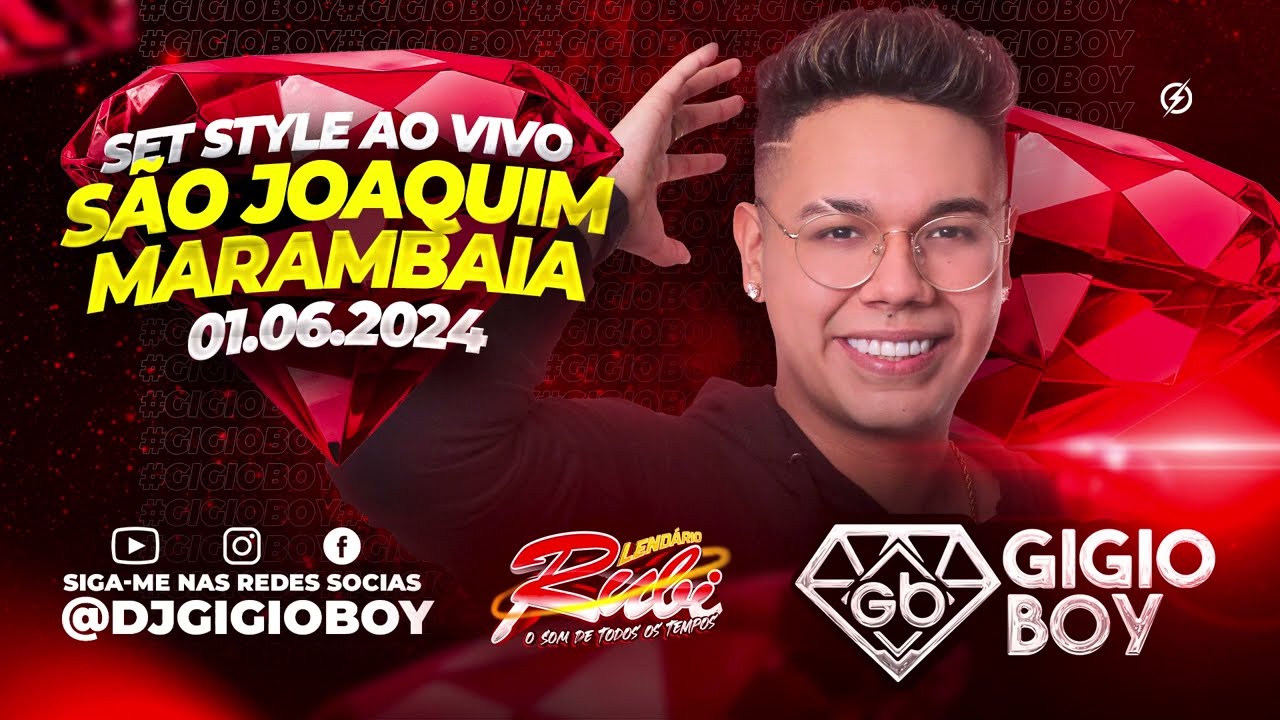 CD AO VIVO GIGIO BOY NO SÃO JOAQUIM MARAMBAIA - LENDÁRIO RUBI - 01,06,2024
