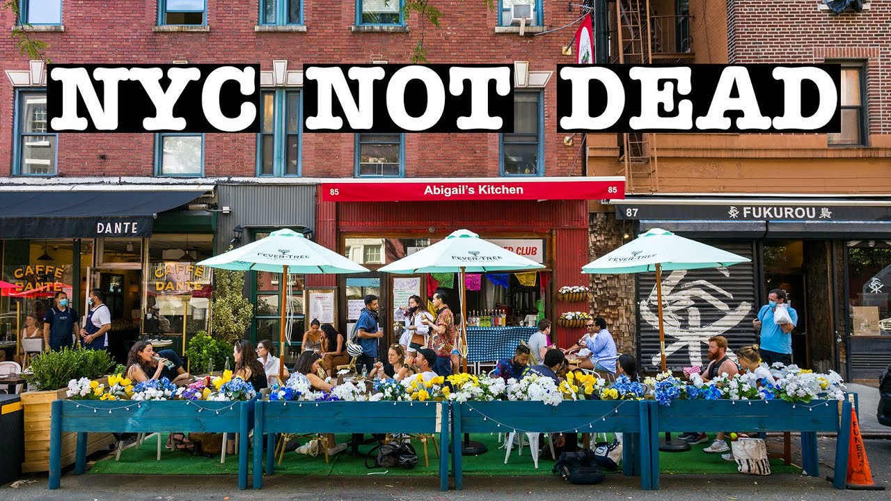 NYC NOT DEAD: Walking Greenwich Village During Reopening in New York