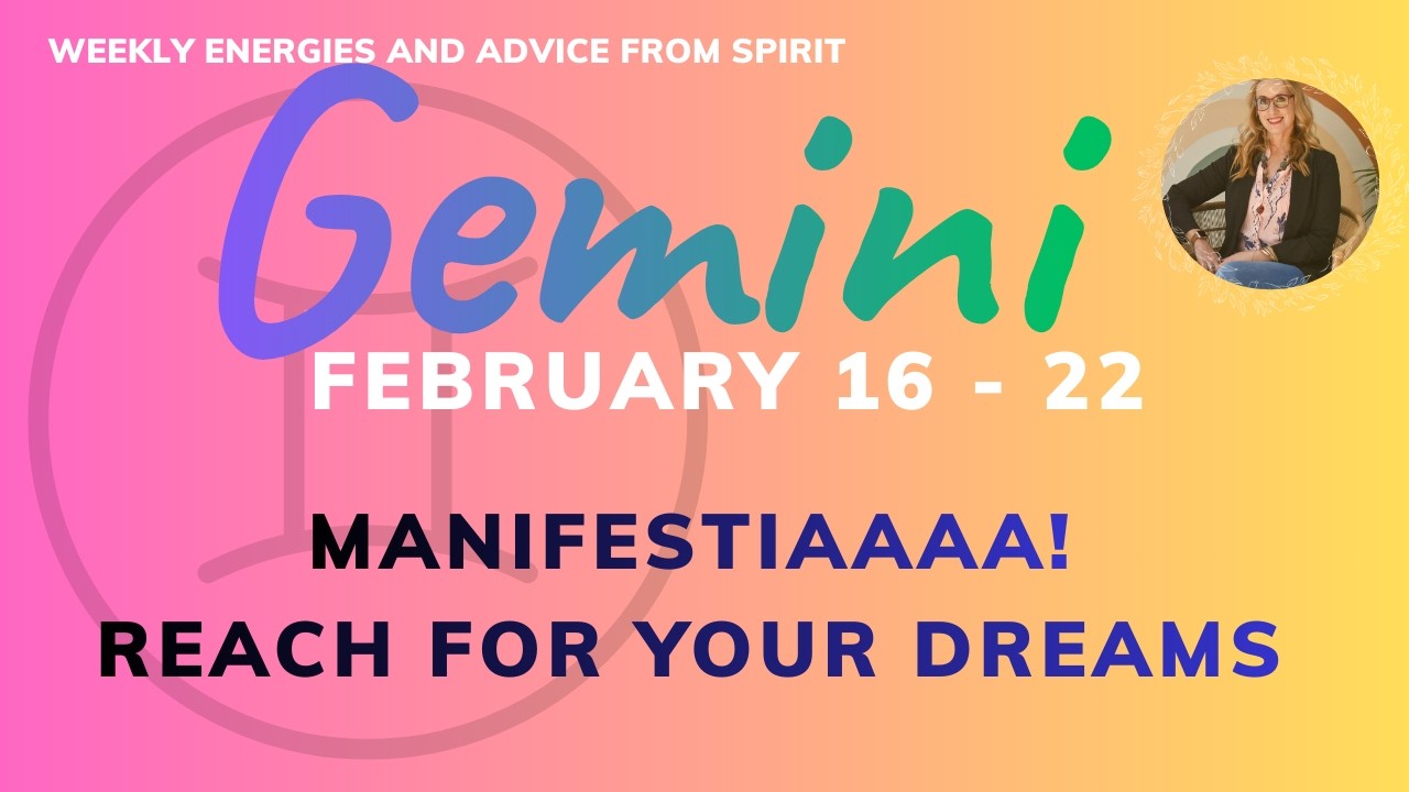 GEMINI 16 to 22 FEB : The tides are turning for you!  New beginnings in love, health and income.
