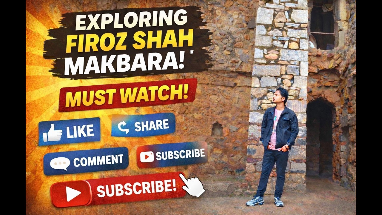 Firoz Shah Makbara 😨 | इतिहास, रहस्य और खौफनाक कहानियाँ | Viral Video