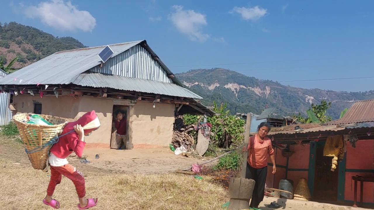 Nepali Mountain Village Lifestyle- Simply The Best | Exploring place and people