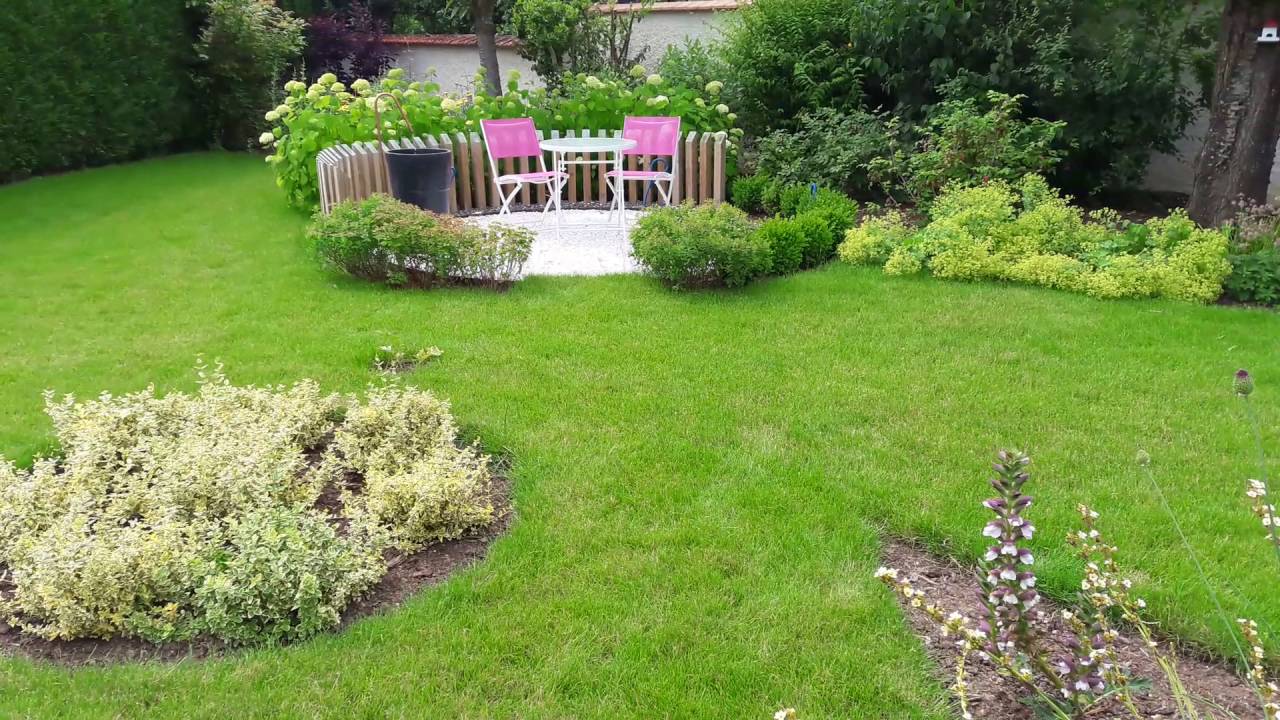 Visite du jardin et de son coin repos
