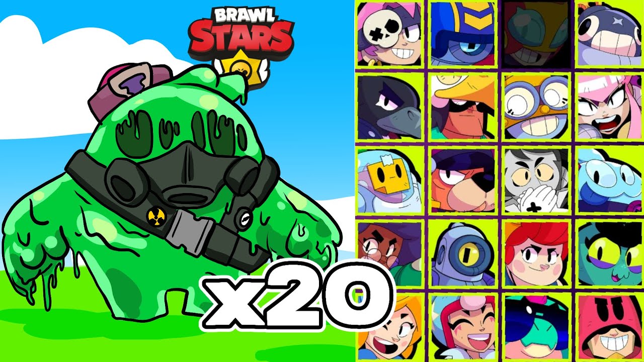 RESZTA POTĘŻNYCH MUTACJI | BRAWL STARS