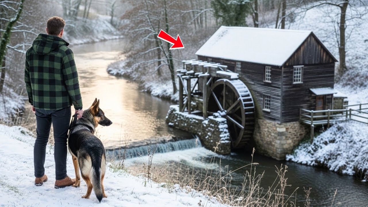 A Veteran and His Dog Uncovered a River’s Secret — What Hid Beneath the Old Mill Shocked the Town