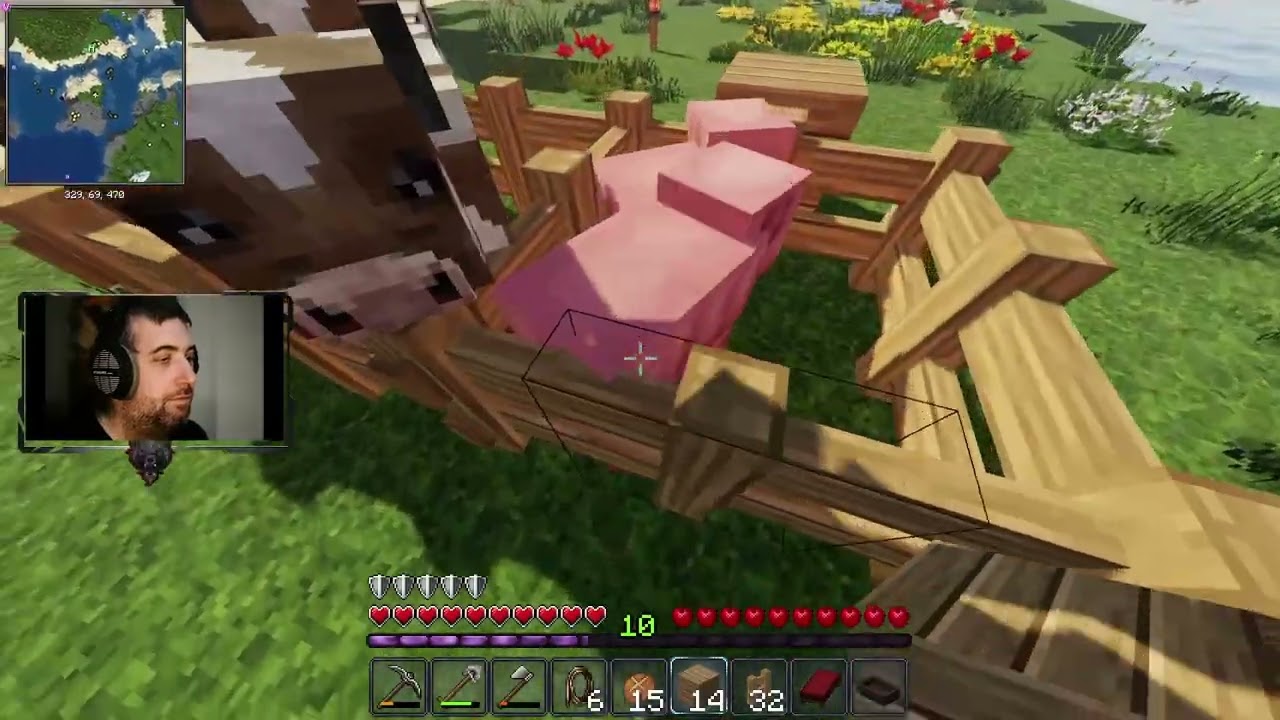 Ein paar Tiere und Pläne für ein Farmhaus ! Lets Play Minecraft Hard Staffel 2 Folge 029