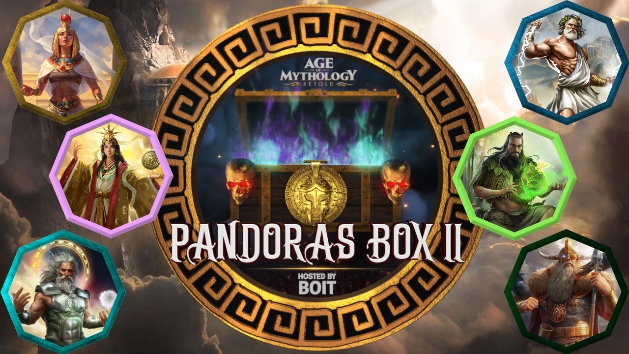 ⚡Pandora's Box 2👑Día 1 Octavos⚡ Age of Mythology Retold⚡
