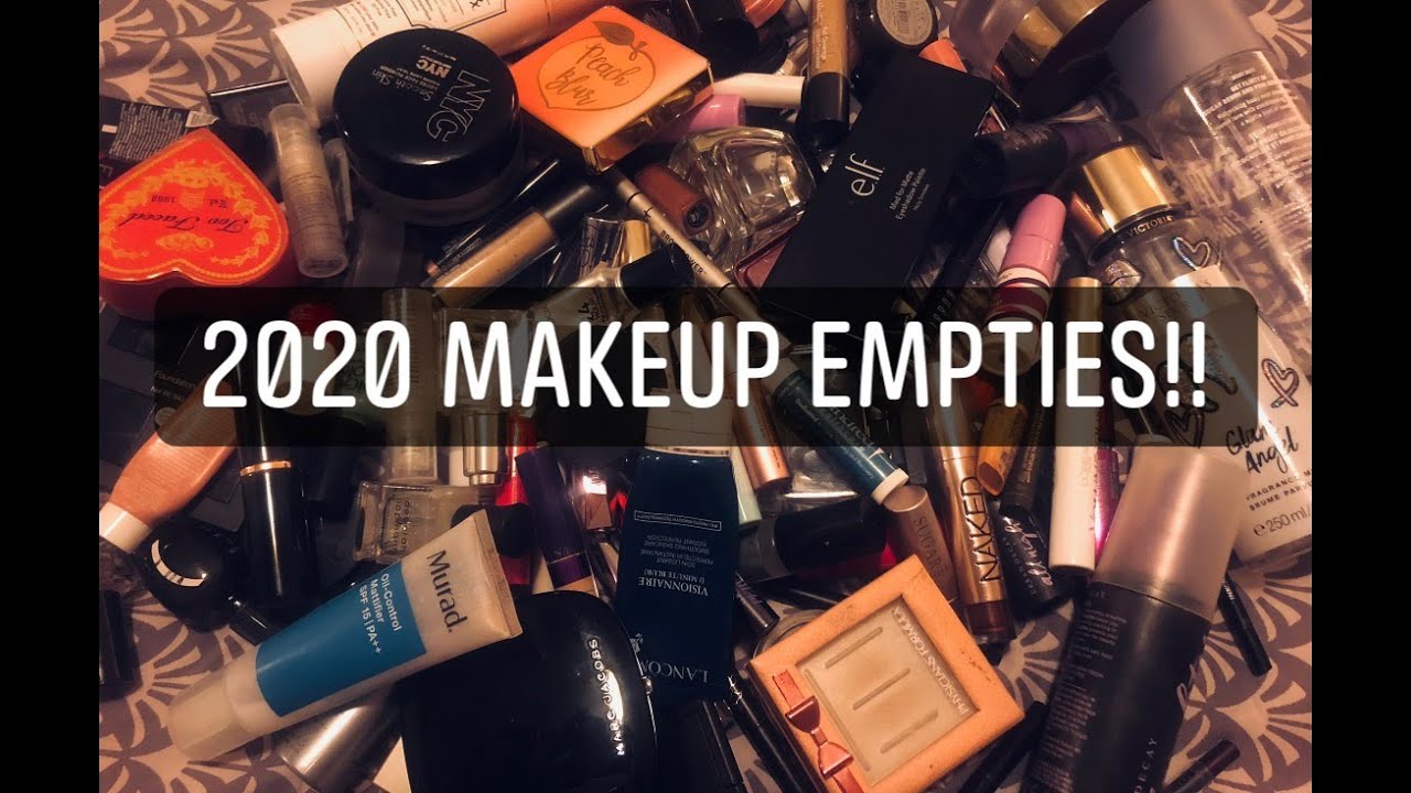 HAPPY NEW YEAR!! || Year of Makeup Empties 2020 ($1500+ Worth!)