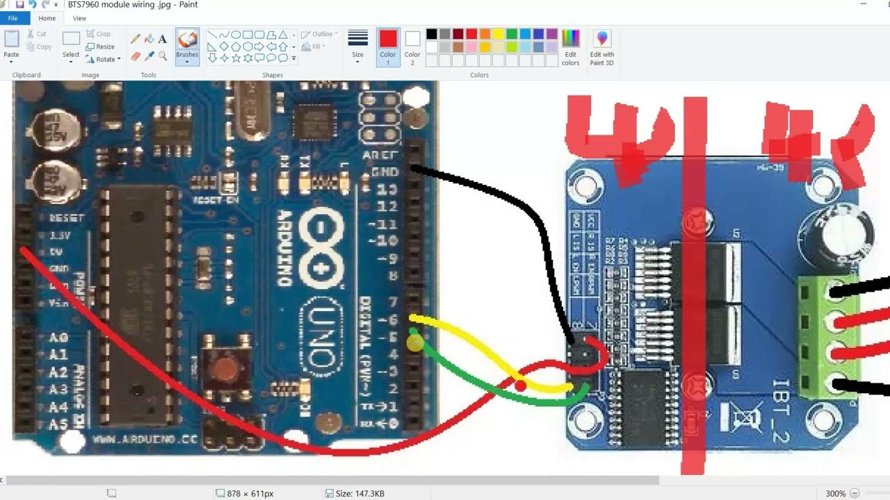 Interfacing BTS7960 DC Motor Driver with Arduino: Complete Guide! 🚀⚡