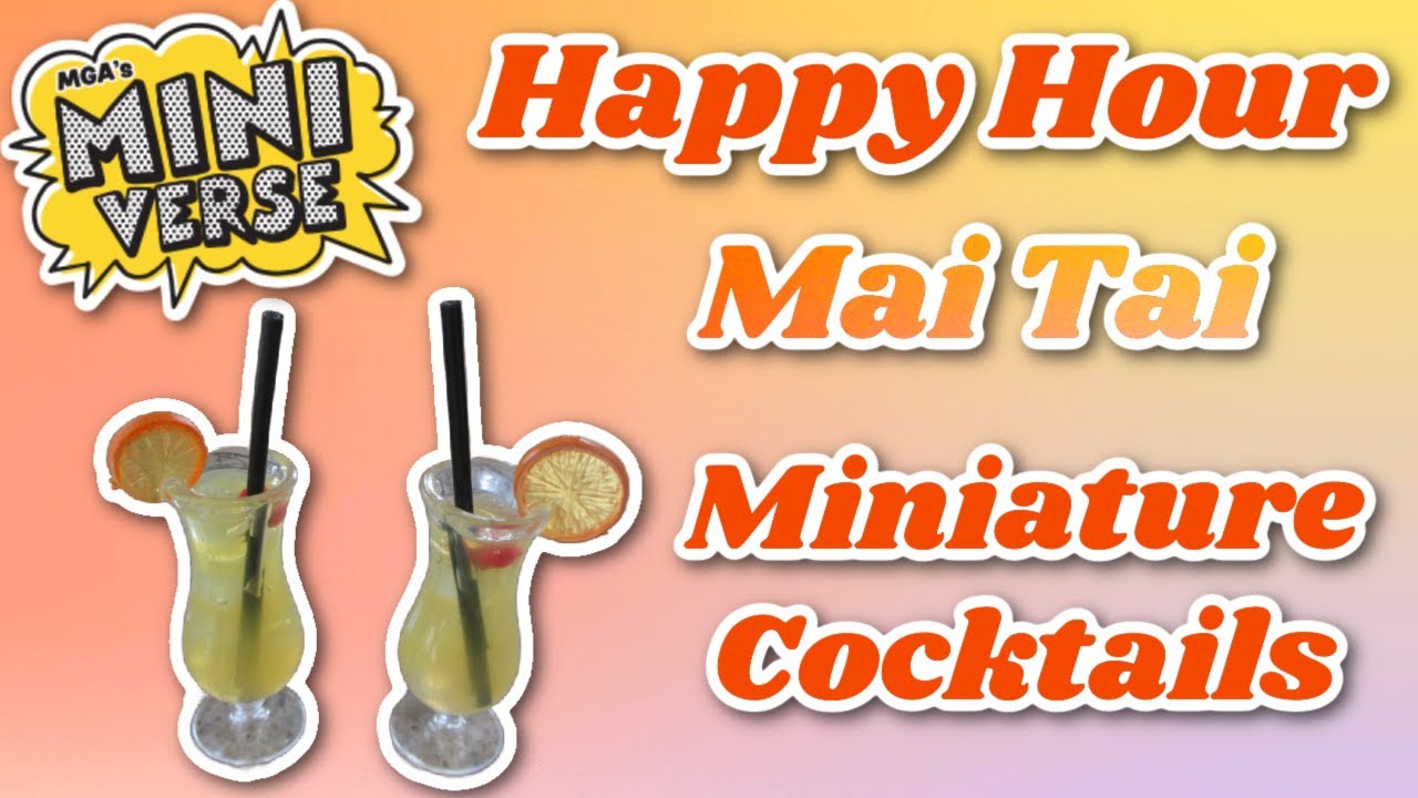 Счастливый час!! Напиток «Май Тай» от Miniverse!