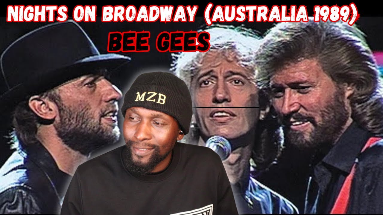 Bee Gees - Nights On Broadway (тур «One For All», Австралия, 1989) | Первая реакция!!!
