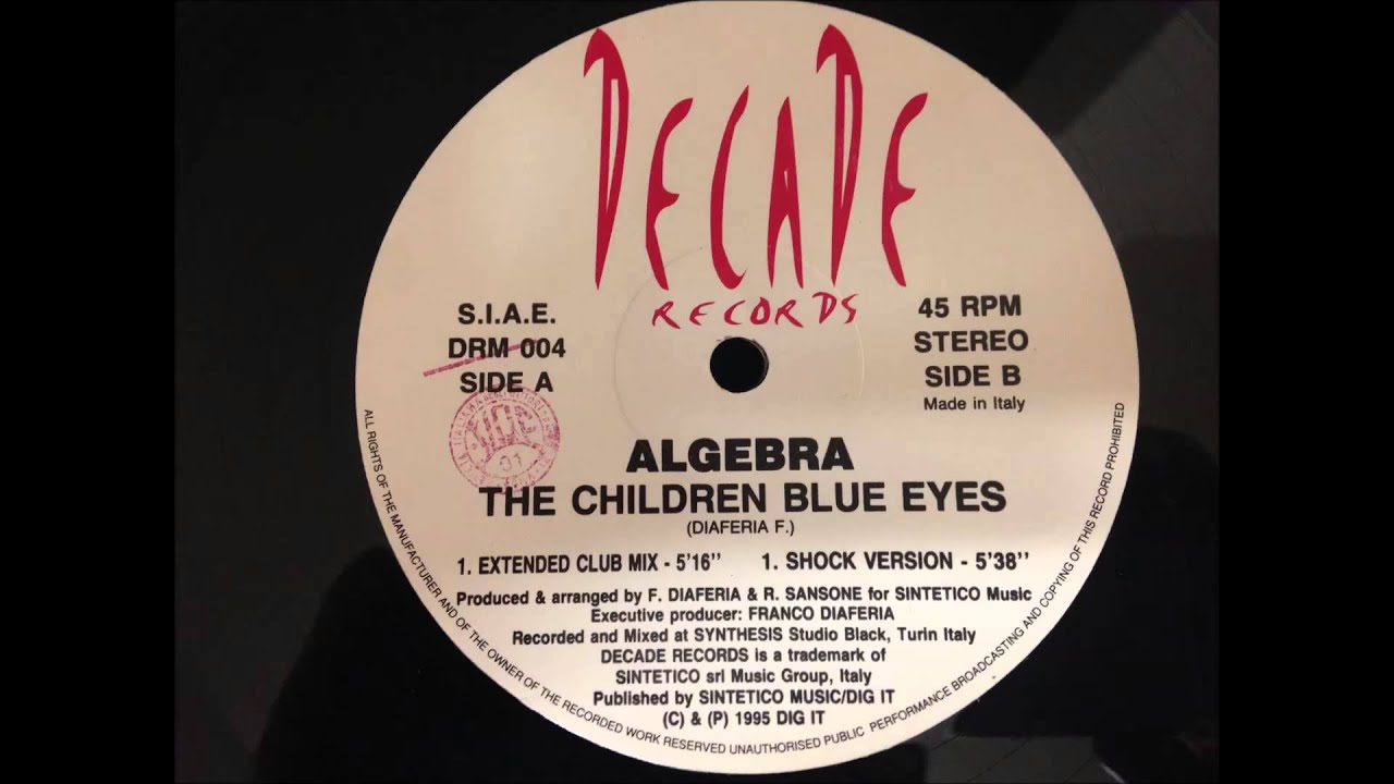 Algebra - The Children Blue Eyes