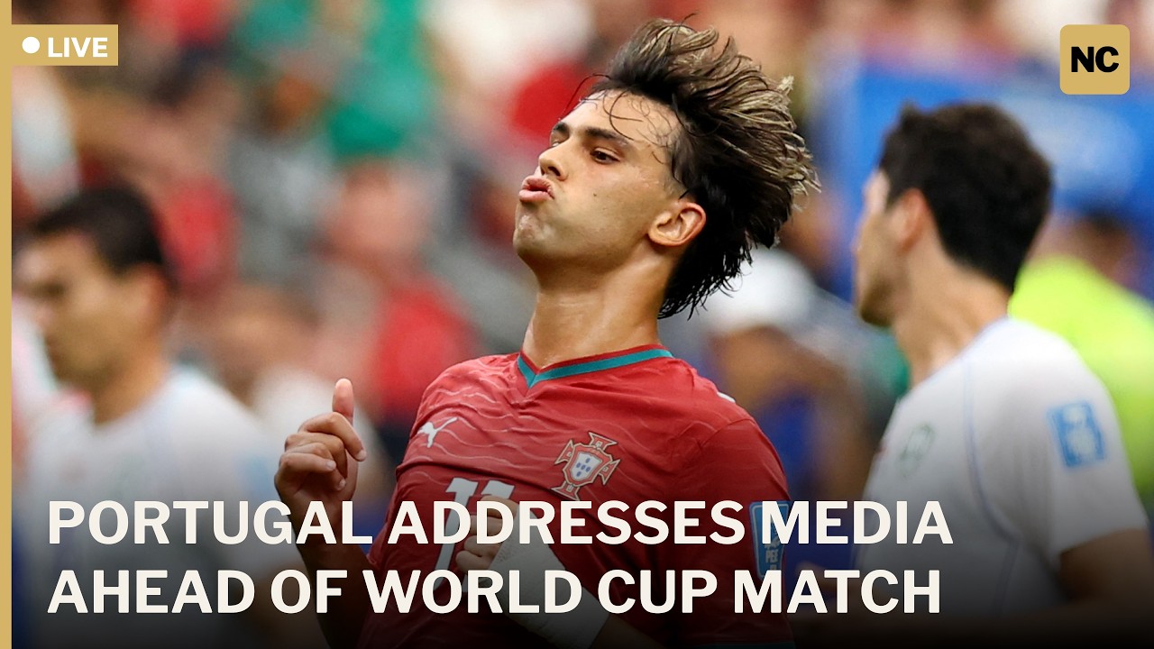 🔴LIVE: Portugal Holds Press Conference at World Cup Team Base | AD1C