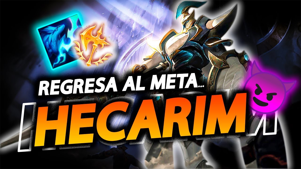 HECARIM REGRESA AL META 🐎🥵 - Hecarim JG Guía - Guía League of Legends 2022