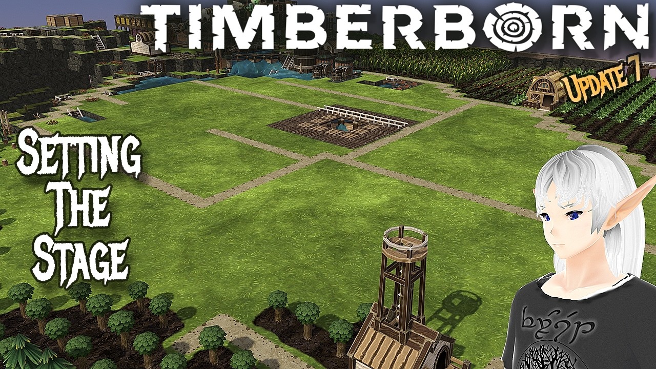 Building OVER the Lake for the Endgame – Timberborn Update 7 Hard mode [E19]