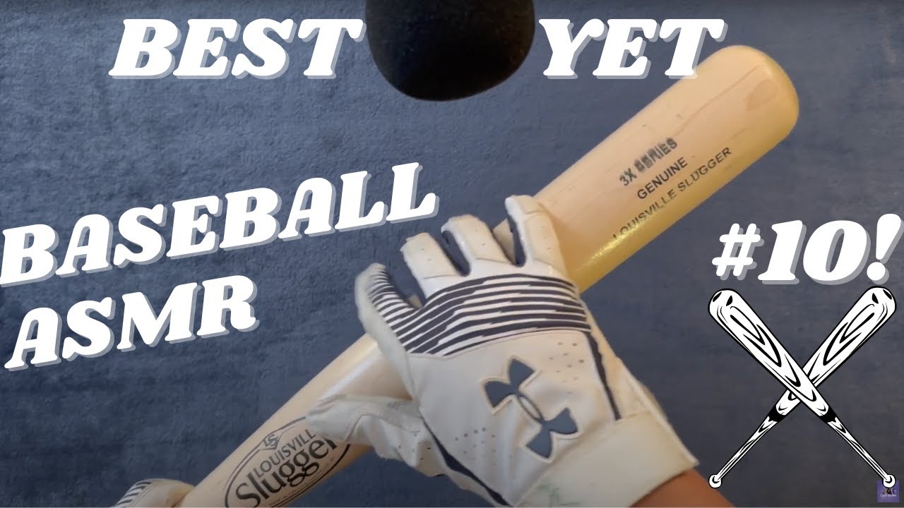 Baseball ASMR The BEST Yet (No Talking)