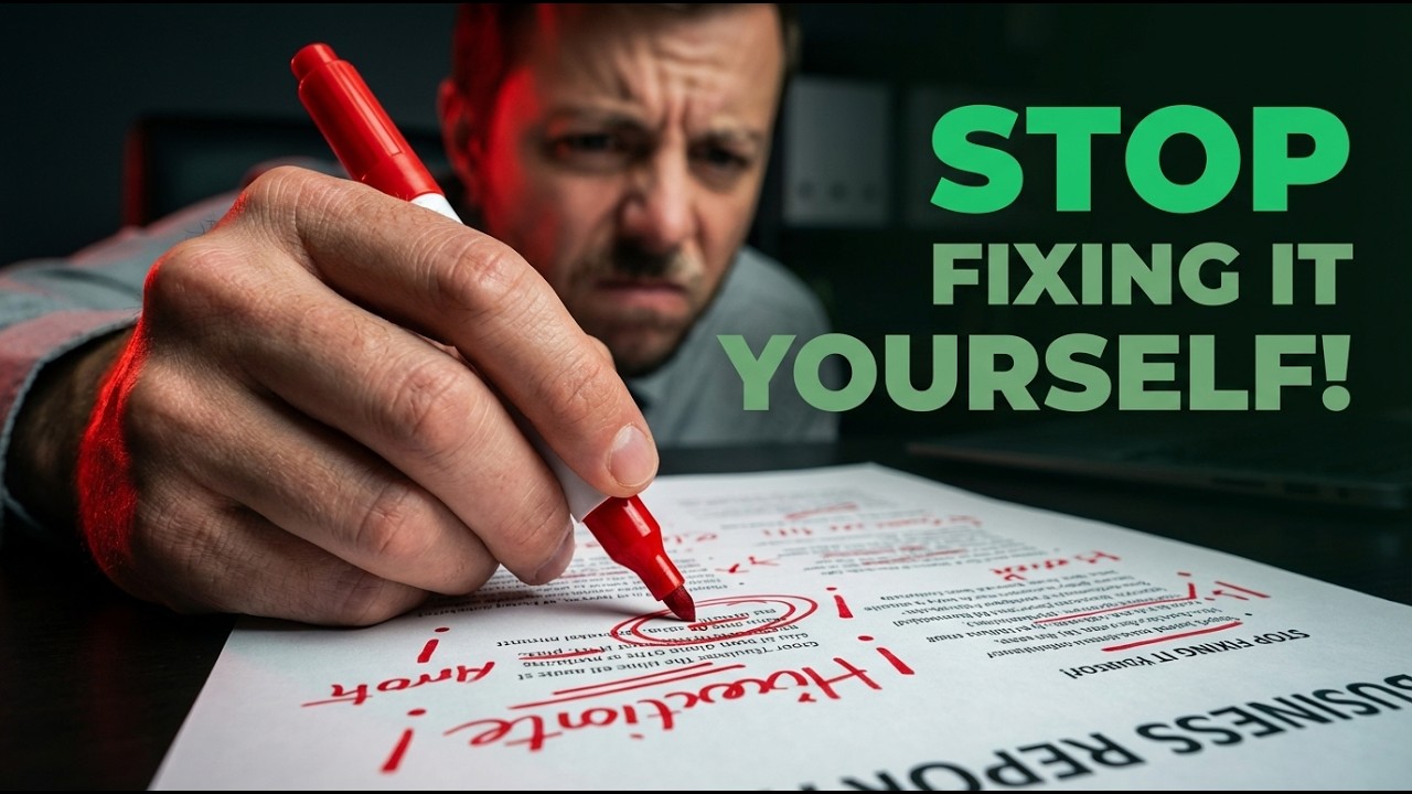 Stop Rescuing Your Team: The #1 Leadership Mistake