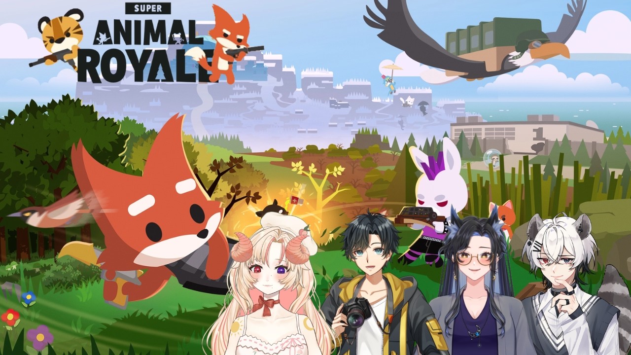 [Super Animal Royale] -Battling as cute animals!