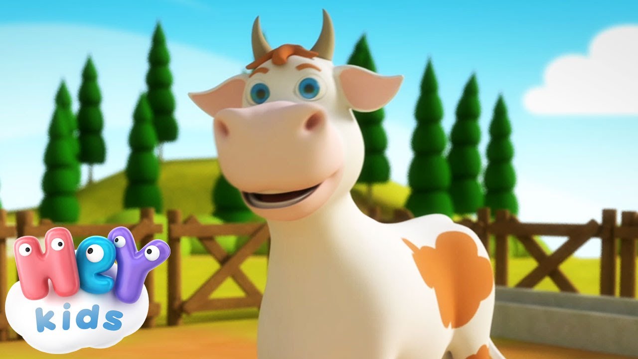 Ineğimiz Lola şarkısı 🐮 Mö mö inek çizgi film | HeyKids - Bebek videoları