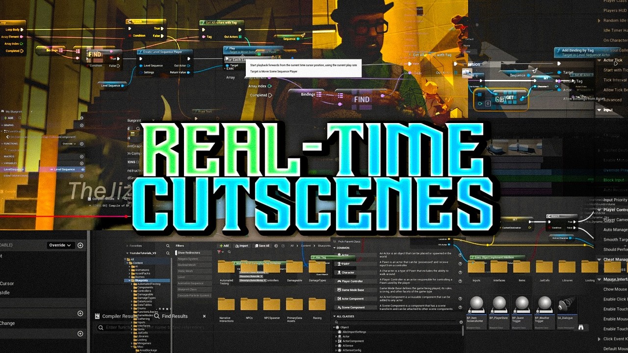 Real-Time Cutscenes in Unreal Engine 5 | Dynamic Sequencer Character Replacement #unrealengine5