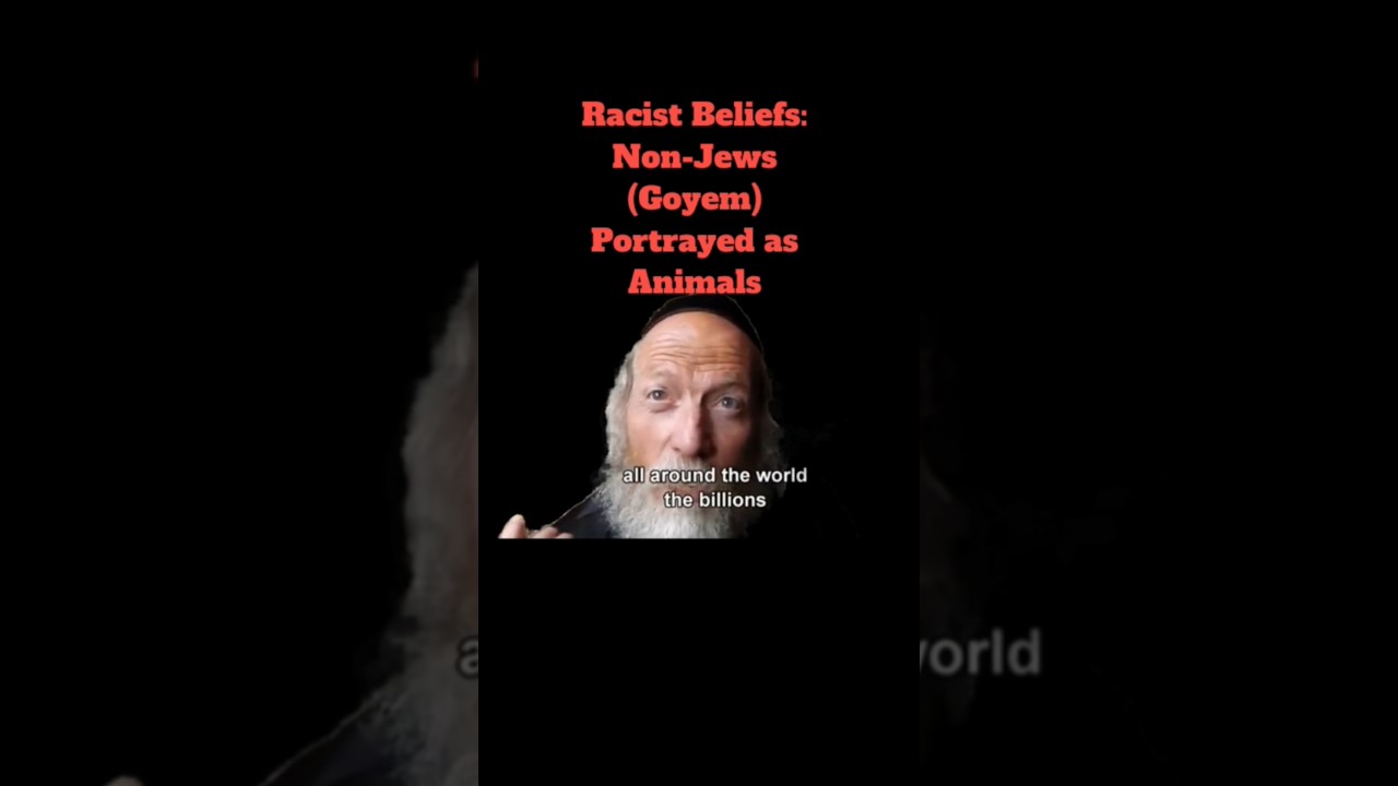 Goyim beliefs of Jews 🕎🕎🕎 #talmud