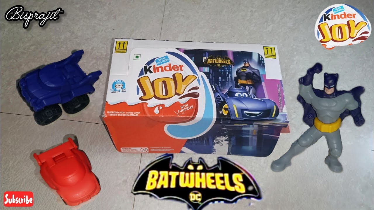 Kinderjoy India batwheels toys opening