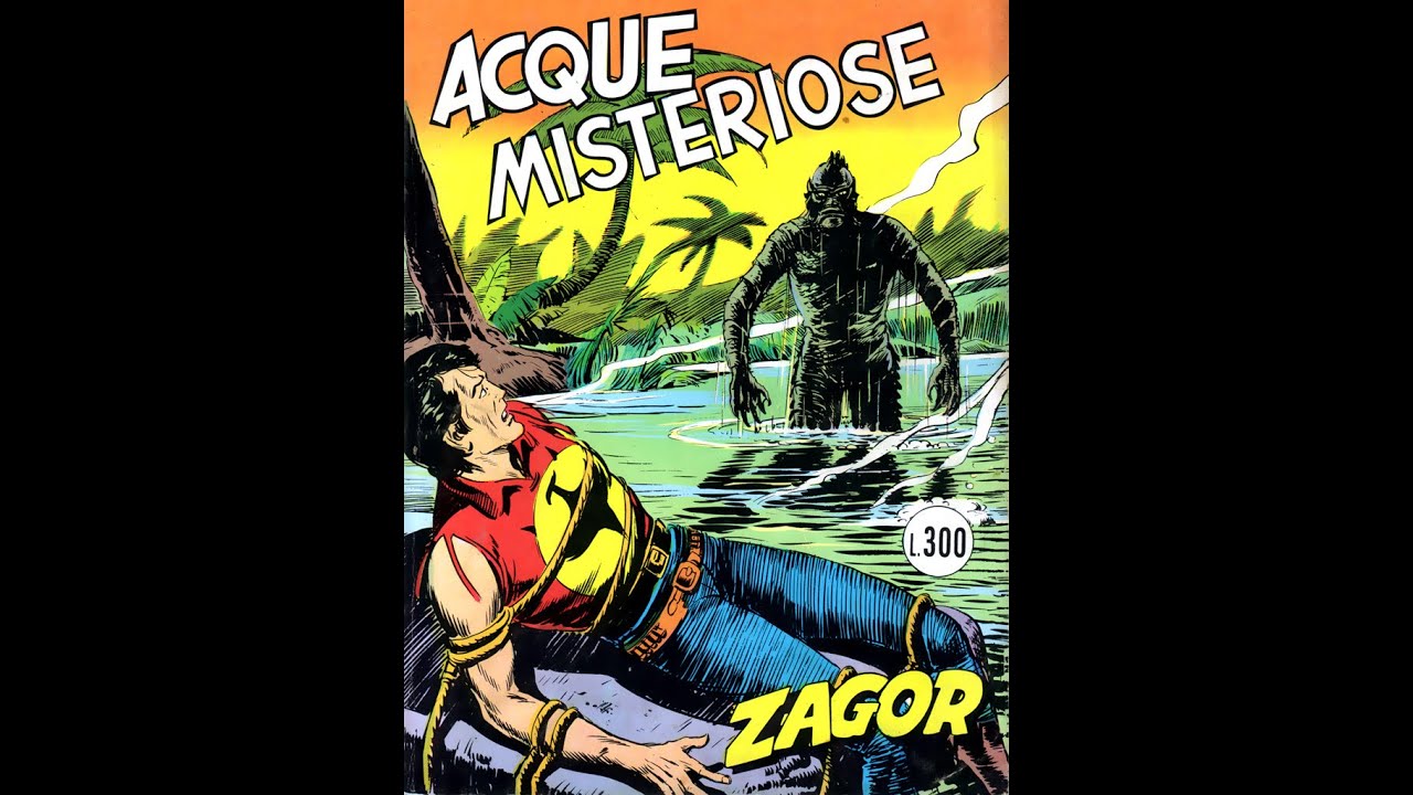 ZAGOR: ACQUE MISTERIOSE - LA CAPANNA MALEDETTA . UNA STORIA DARK E AVVINCENTE ( NOLITTA - DONATELLI)