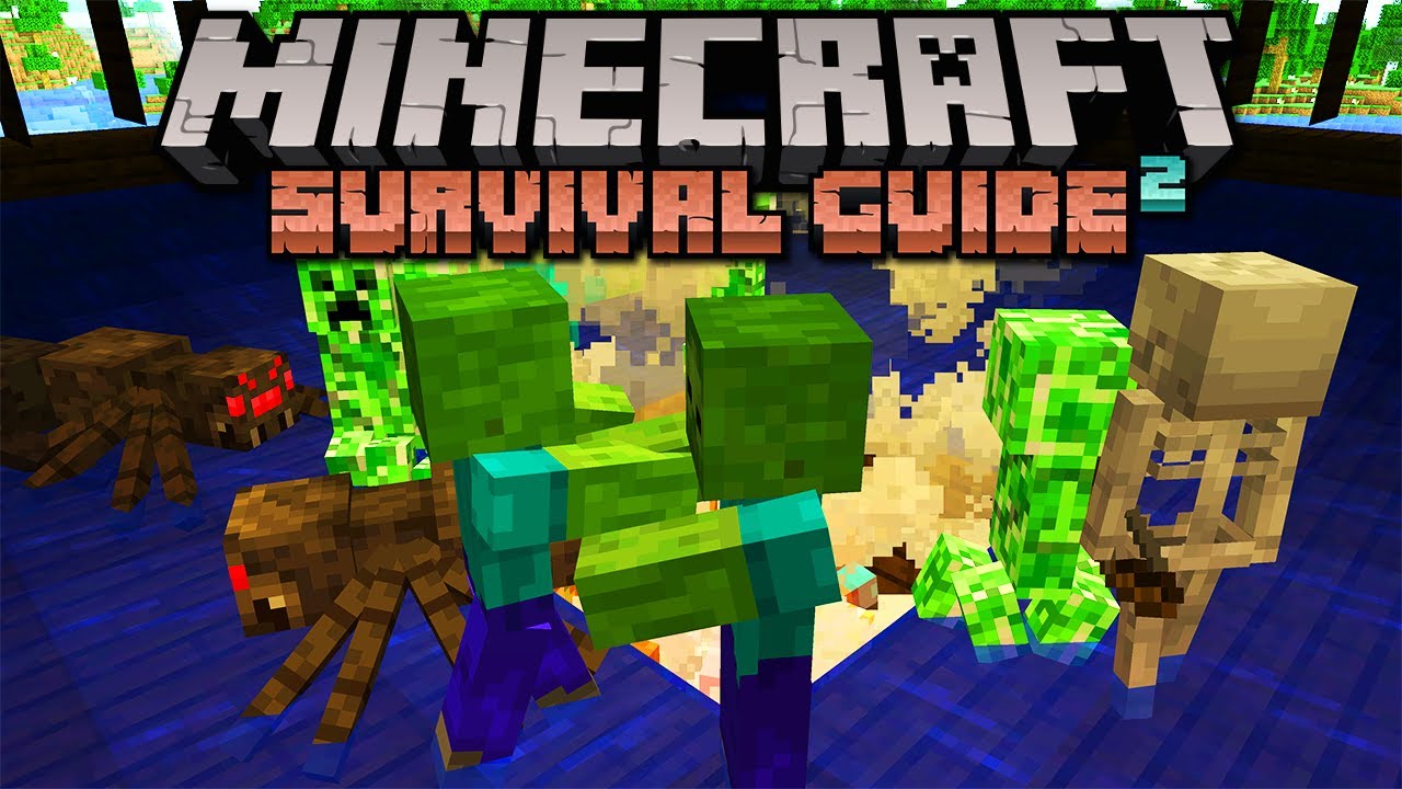 Наша первая БОЛЬШАЯ ферма враждебных мобов! ▫ Руководство по выживанию в Minecraft (обучение 1.18...