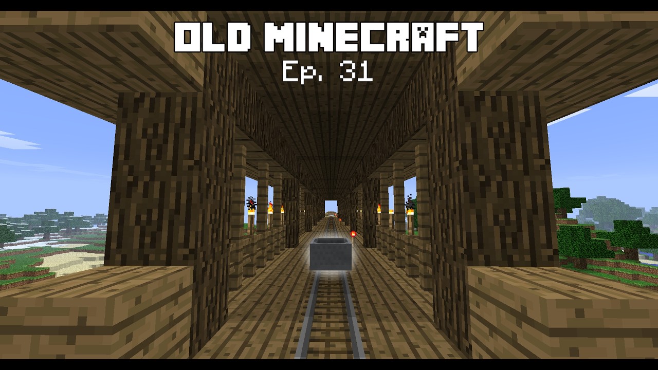 Old Minecraft: Episode 31: All Things Railroad!