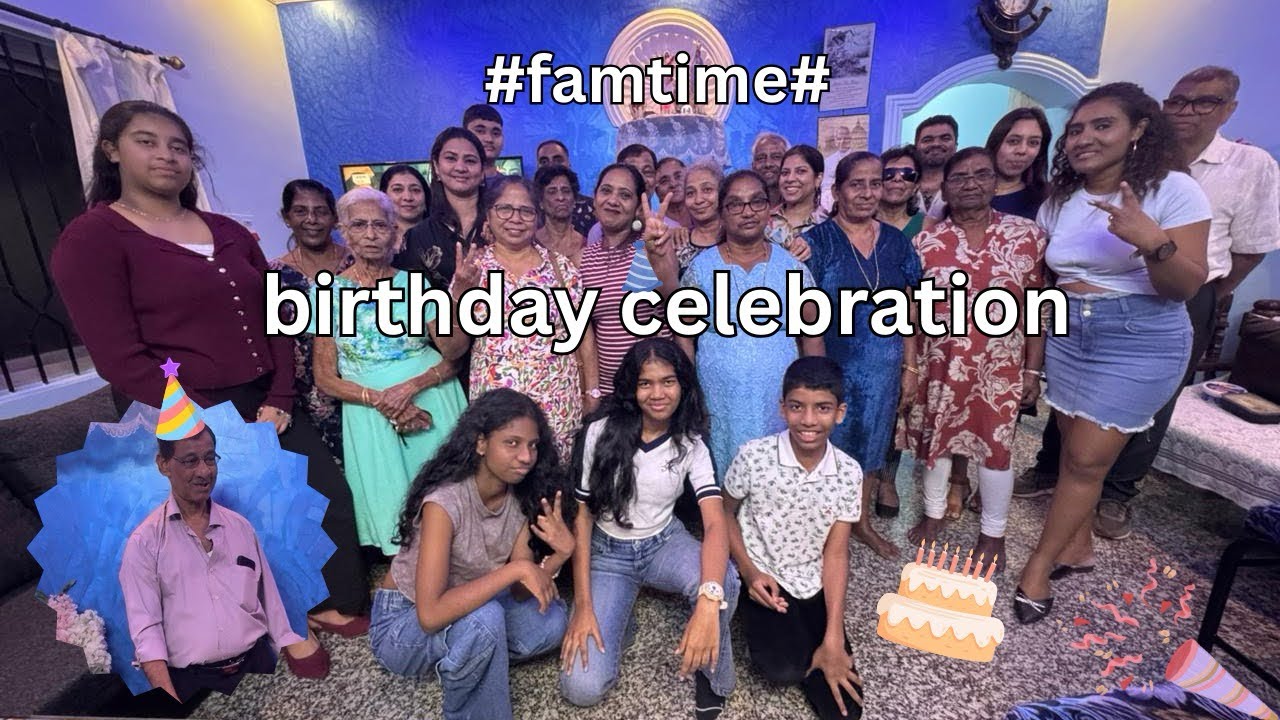 “Birthday Celebration Vlog 🎂 | Cake Cutting & fun with family #birthdayparty#goanvlogger