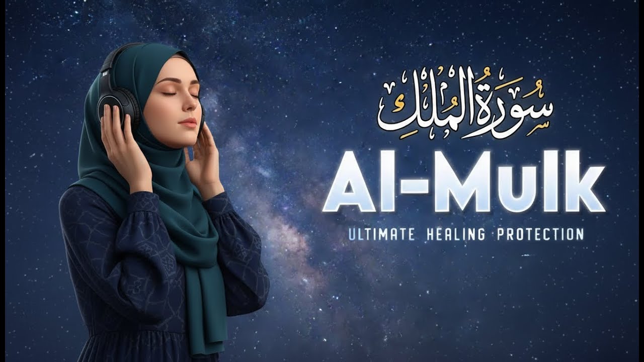 Surah Al-Mulk 🌙 Beautiful Recitation untuk Sleep & Peaceful Night