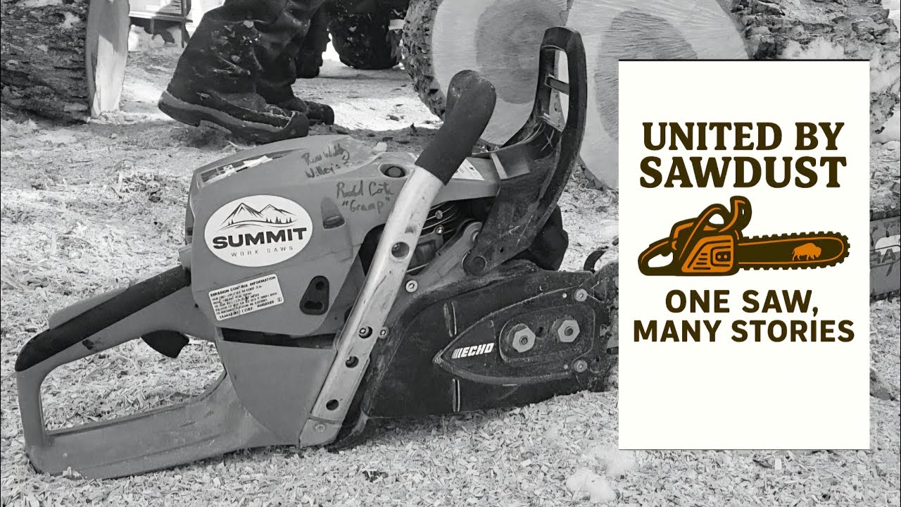 United by Sawdust is at Dereksstuff's woodyard. Frontier Fury ported cs7310p #chainsaw 