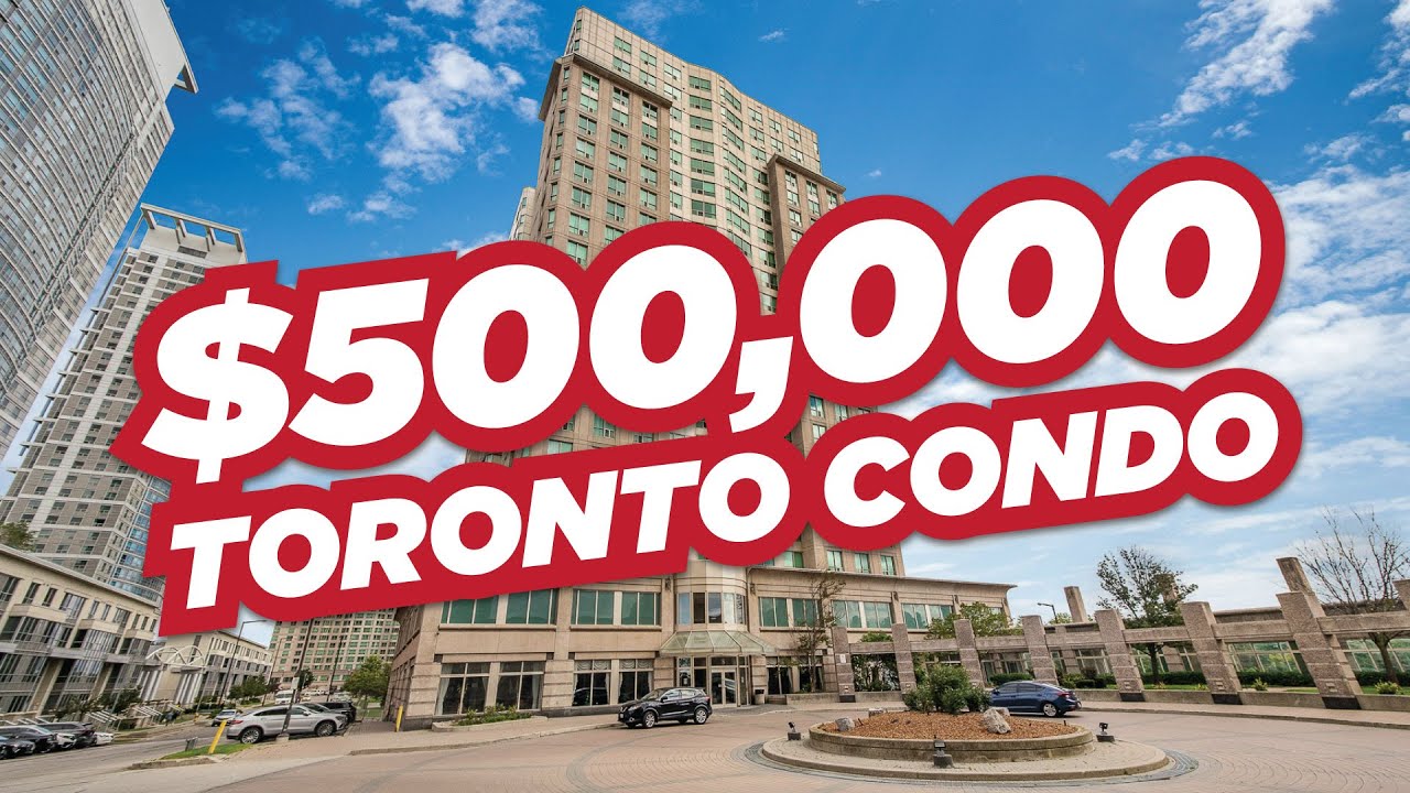 This is what you can get in Toronto for under $500,000 | Walkthrough of 702-8 Lee Centre Drive