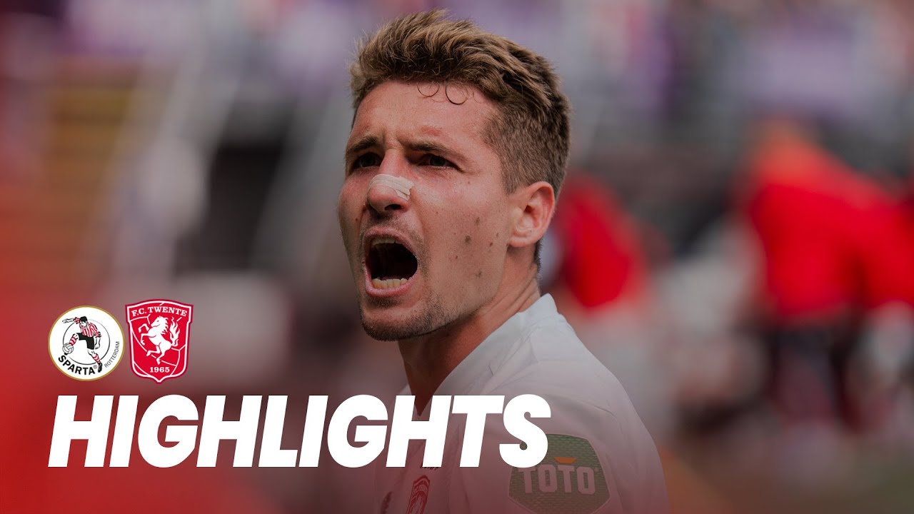 VERDIENDE ZEGE op Het Kasteel | Sparta Rotterdam - FC Twente (04-05-2025) | Highlights