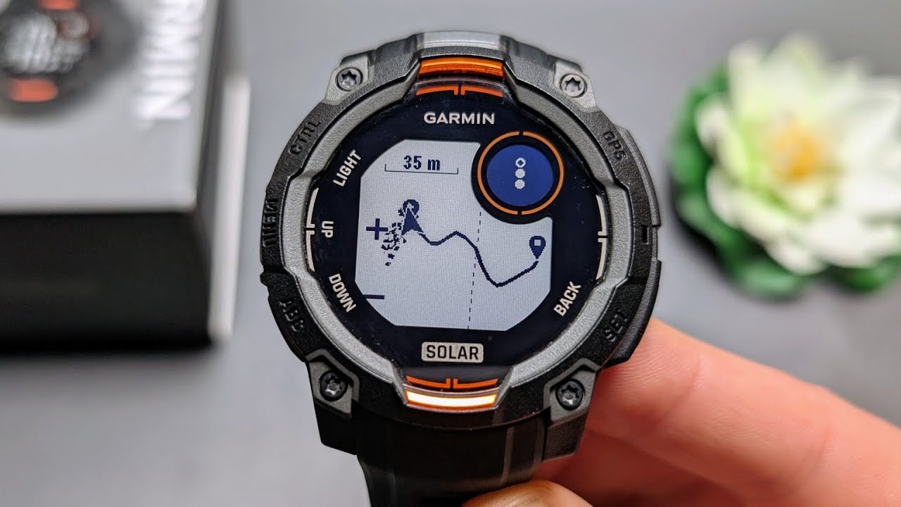 Garmin Instinct 3 BackTrack - Navigate Back to Your Starting Point of Activity