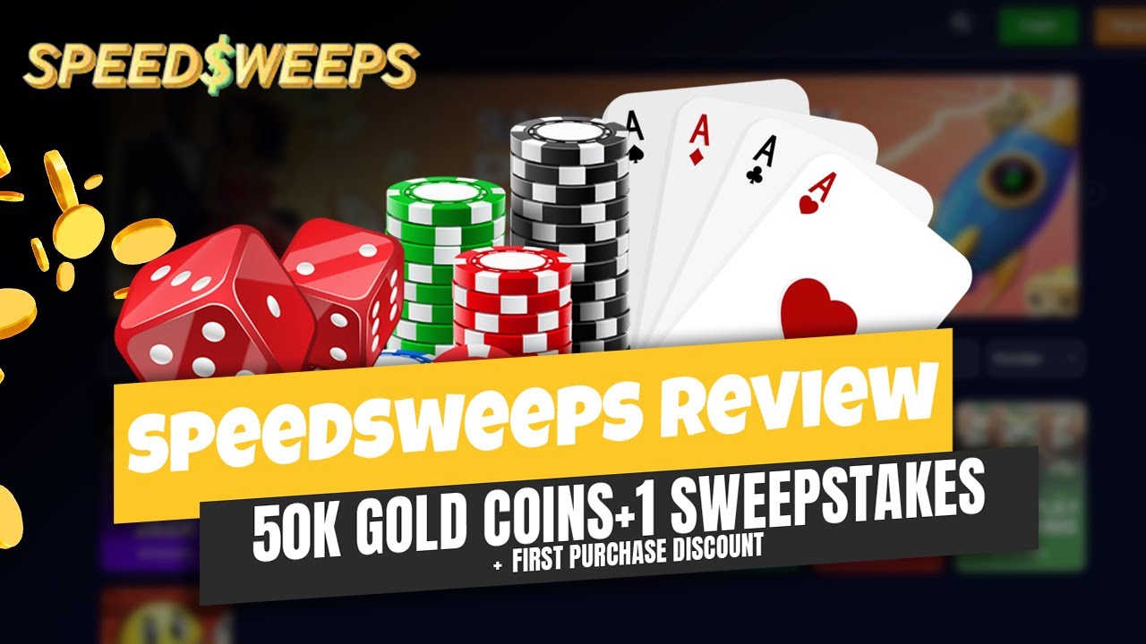 🚀 SpeedSweeps Casino Review — FREE 1 Sweeps Coin + 50,000 Gold Coins Bonus!